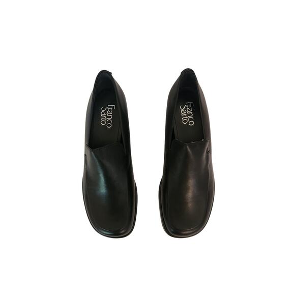 New Franco Sarto Bocca Slip On Loafer Leather Black 7M - Picture 7 of 10